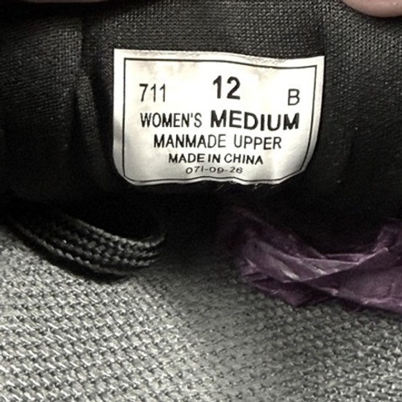 Orthofeet 711 Womens 12 B Charcoal Grey Wool Like Walking Sneakers Comfort Shoes - Picture 7 of 7